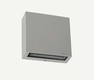 NORA 2464BL 10.3W DALI2 outdoor wall lamp IP65 black - Norlys small 10