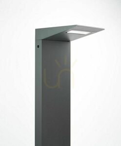 Outdoor Post Light SU-MA Karo KB-850 LED 10W IP65 Dark Ash 85 cm small 1
