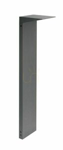 Outdoor Post Light SU-MA Karo KB-850 LED 10W IP65 Dark Ash 85 cm small 0