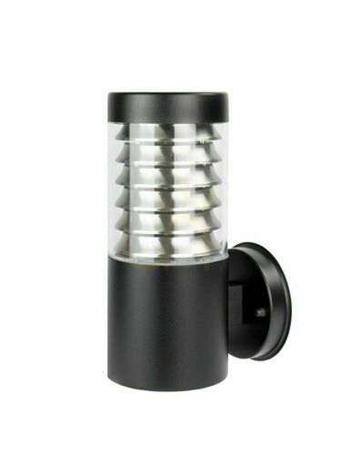 Check SU-MA Joy Outdoor Wall Lamp Black Stainless Steel IP44 E27 91063L BL