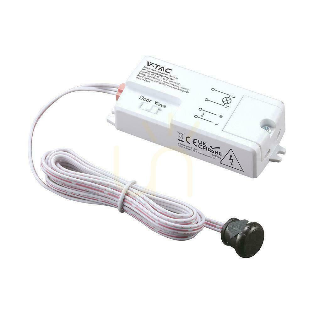 Door motion sensor with wire max.200W V-TAC VT-8159 5 year warranty