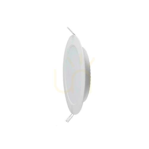 Check V-TAC 12W LED CREE CHIP recessed downlight panel round 170x28mm VT-61012CCT 1320lm 6 year warranty