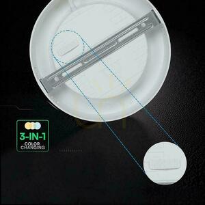 V-TAC 6W LED CREE CHIP downlight surface panel round 121x30mm VT-60006CCT 630lm 6 year warranty small 2
