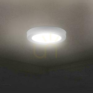 V-TAC 12W LED CREE CHIP downlight surface panel round 167x30mm VT-60012CCT 1320lm 6 year warranty small 6