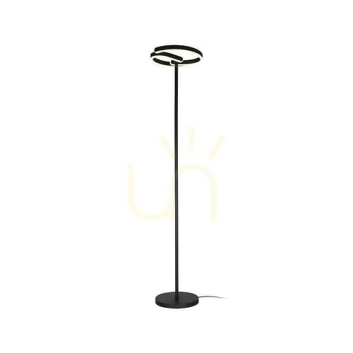 Check V-TAC 25W handlebar floor lamp fi30cm x 140cm black VT-84048 4000K 3250lm