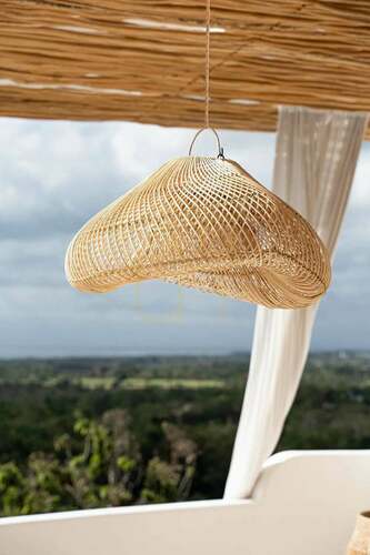 Check Cloud Pendant Light Natural Medium