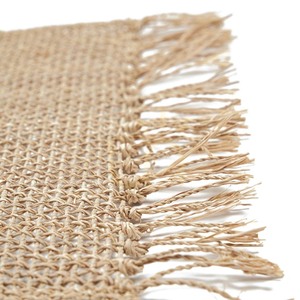 Seagrass Placemat Natural 50 x 30 cm small 3