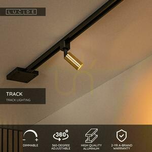 Lucide TRACK Single-phase Track Spotlight Gold Aluminum MR11 09960/01/02 2 Lucide TRACK Single-phase Track Spotlight Gold Aluminum MR11 09960/01/02 small 2