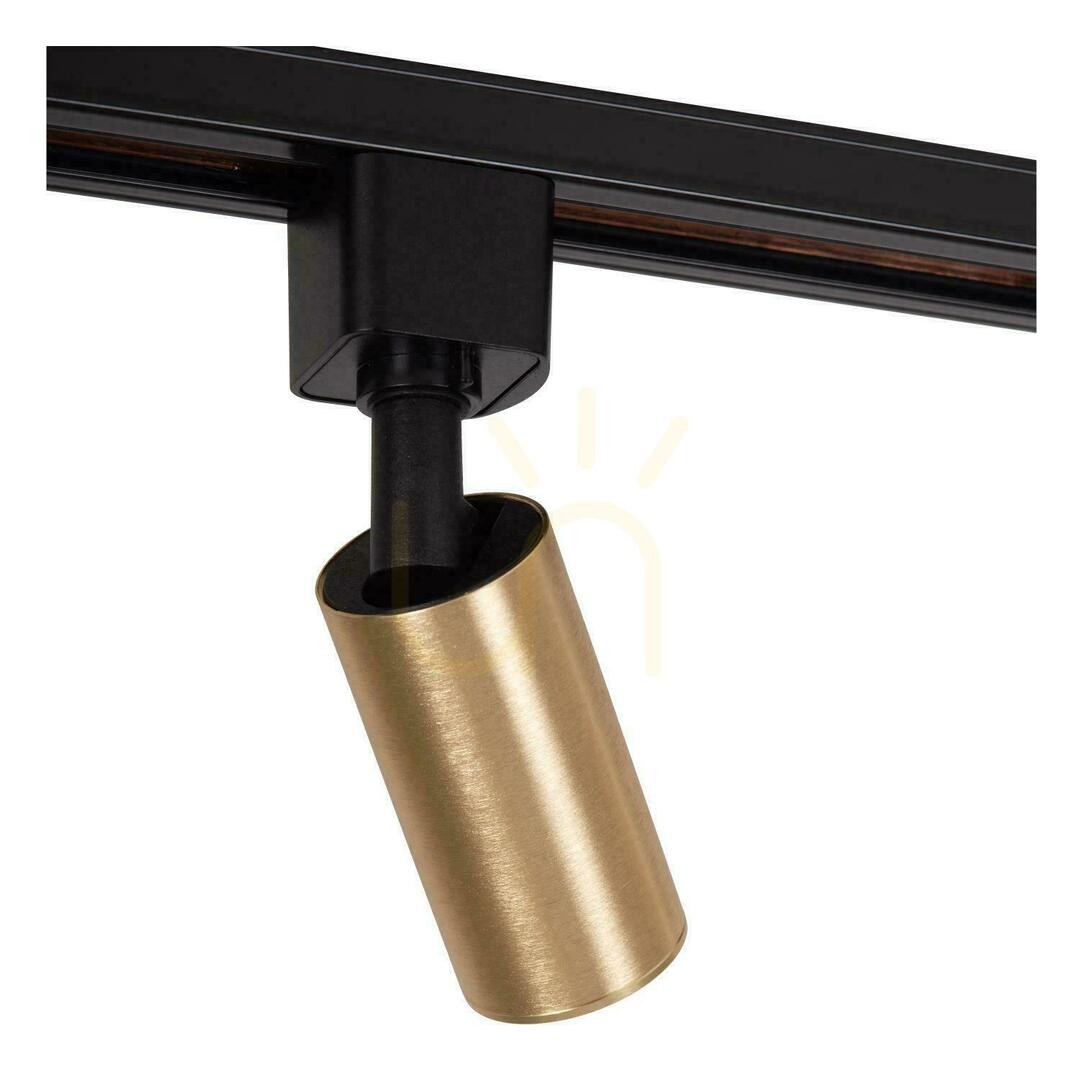 Show Lucide TRACK Single-phase Track Spotlight Gold Aluminum MR11 09960/01/02 Lucide TRACK Single-phase Track Spotlight Gold Aluminum MR11 09960/01/02