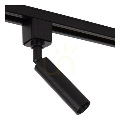 Check Track spotlight Lucide TRACK 09961/01/30 black aluminum G9 single-phase