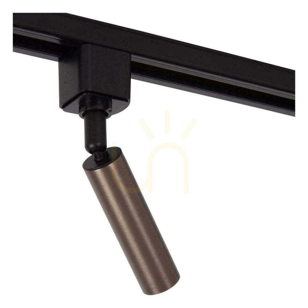 Show Track Spotlight Lucide TRACK Brown Aluminum G9 09961/01/97 Track Spotlight Lucide TRACK Brown Aluminum G9 09961/01/97