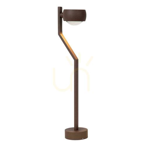 Check Lucide ESTAL Rust Brown Bollard Light LED 9 W IP54 50 cm 33803/08/97
