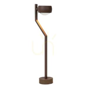 Lucide ESTAL Rust Brown Bollard Light LED 9 W IP54 50 cm 33803/08/97 small 0