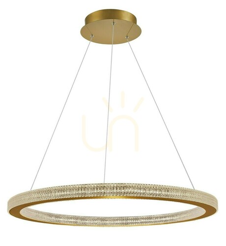 Check Luces Exclusivas MONTT LE41696 Gold LED Pendant Light 80 W 80 cm