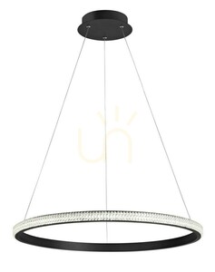 Pendant Lamp OCANA Luces Exclusivas LE41717 LED 29W 3000K 1684lm ø 60.5 cm Black small 0