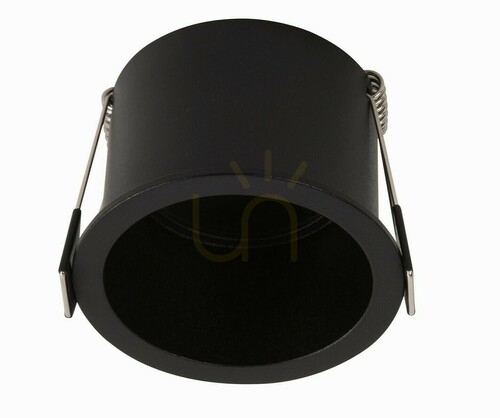 Check Luces Exclusivas BOSCONIA Black Recessed Spotlight GU10 6.8 cm LE61409