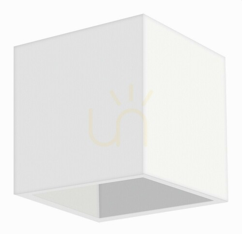 Check COMODORO plaster wall light G9 white paintable 11.5 cm LE61484 Luces Exclusivas