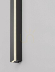 Luces Exclusivas CERRO LE42611 Linear Wall Light matt black LED 29 W 1200 lm 3000 K 80 cm small 3