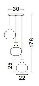 PADRE Luces Exclusivas Pendant Lamp LE42634 small 5
