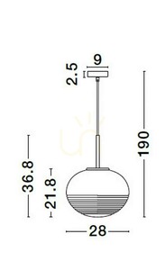 HAINA Pendant Lamp by Luces Exclusivas LE42645 5 HAINA Pendant Lamp by Luces Exclusivas LE42645 small 5
