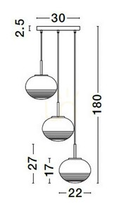 HAINA Pendant Lamp by Luces Exclusivas LE42646 4 HAINA Pendant Lamp by Luces Exclusivas LE42646 small 4