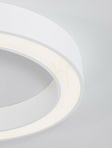 Luces Exclusivas CLARO LE42684 LED ceiling light, matt white, 60 cm, 50 W small 2