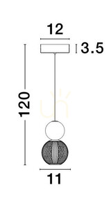 PONCE Luces Exclusivas Pendant Lamp LE42698 small 4