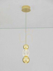 PONCE Luces Exclusivas LE42699 Gold LED Pendant Light, 6 W small 2