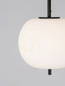 Luces Exclusivas MARC LE42718 Black Pendant Light, E27 12 W, 30 cm small 3