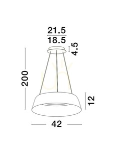 CANCUN Pendant Lamp by Luces Exclusivas LE42801 small 1
