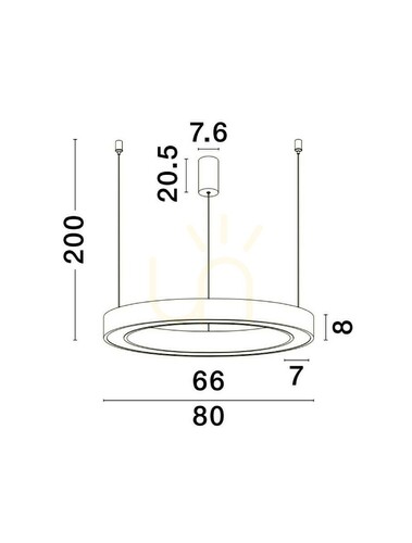 Check SONORA Luces Exclusivas Pendant Lamp LE42812