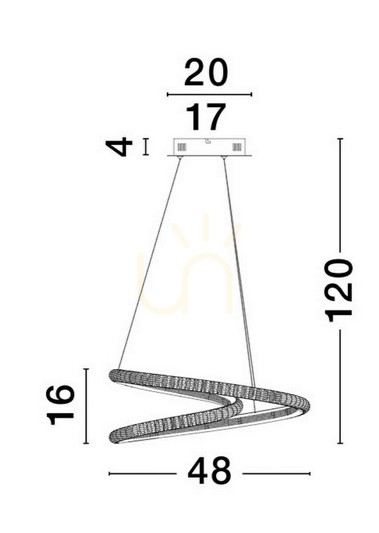 Preview TEPIC Luces Exclusivas Pendant Lamp LE42819 TEPIC Luces Exclusivas Pendant Lamp LE42819