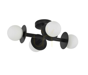 URUAPAN black ceiling light 4×G9 Luces Exclusivas LE42887 small 0