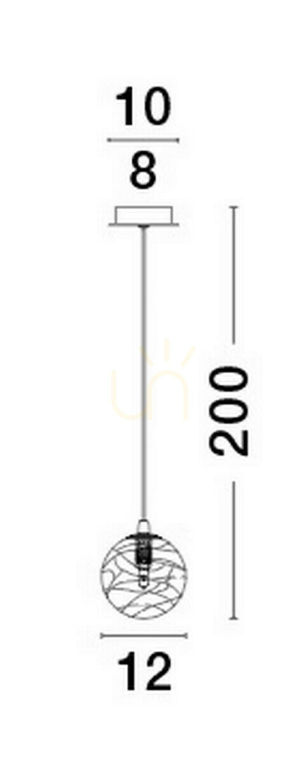 Preview CABRAL Luces Exclusivas Pendant Lamp LE42906 CABRAL Luces Exclusivas Pendant Lamp LE42906