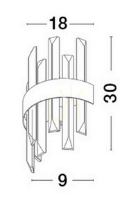 CHOLULA wall lamp by Luces Exclusivas LE42910 small 2