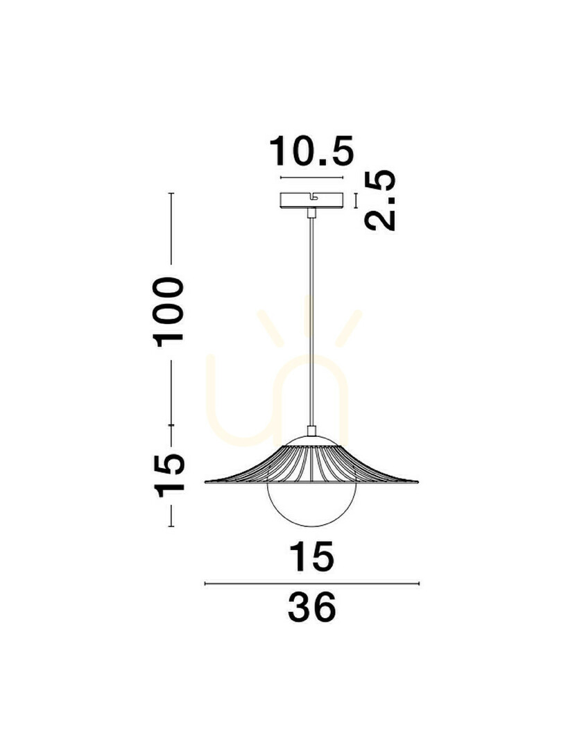 View NAVOJOA Luces Exclusivas Pendant Lamp LE42931 NAVOJOA Luces Exclusivas Pendant Lamp LE42931