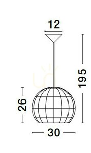 REYNOSA Luces Exclusivas Pendant Lamp LE42945 small 3