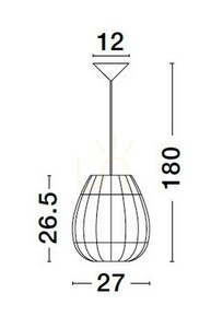 REYNOSA Luces Exclusivas Pendant Lamp LE42950 2 REYNOSA Luces Exclusivas Pendant Lamp LE42950 small 2