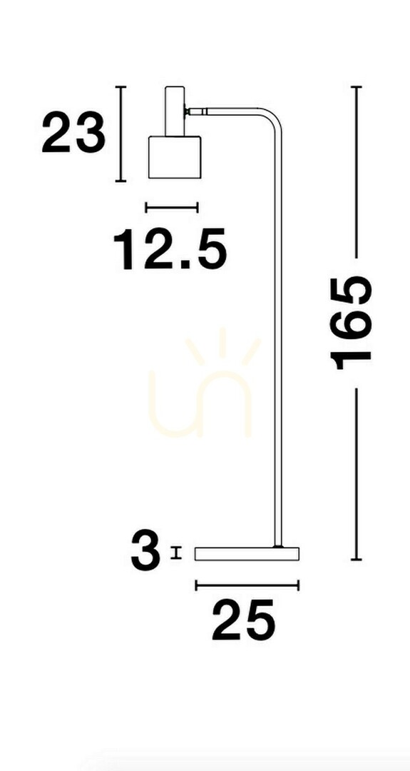 Display FRESNILLO Luces Exclusivas Floor Lamp LE42973 FRESNILLO Luces Exclusivas Floor Lamp LE42973