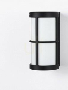 JUAREZ Luces Exclusivas LE71466 outdoor wall light, black, E27, IP54, 23 cm small 1