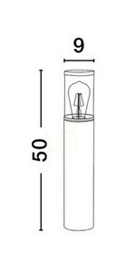 ACAPULCO Luces Exclusivas Lighting Post LE71495 small 3