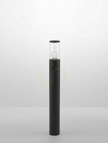 Check Luces Exclusivas ACAPULCO LE71496 anthracite garden bollard light, 80 cm