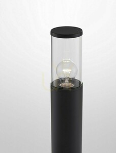Luces Exclusivas ACAPULCO LE71496 anthracite garden bollard light, 80 cm small 2