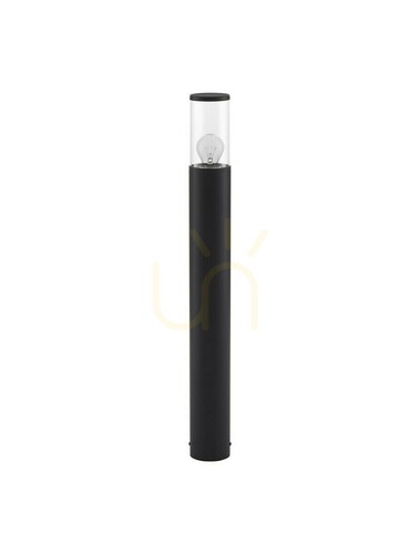 Check Luces Exclusivas ACAPULCO LE71496 anthracite garden bollard light, 80 cm