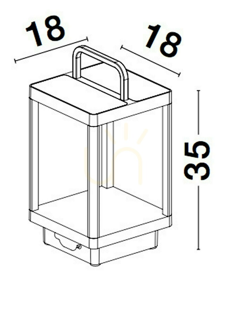 Display ALMIRANTE Luces Exclusivas Lighting Post LE71545 ALMIRANTE Luces Exclusivas Lighting Post LE71545