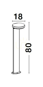 CAMPECHUELA Luces Exclusivas Lighting Post LE71568 small 2