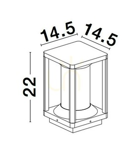 TULANCINGO Luces Exclusivas Lighting Post LE71580 small 2