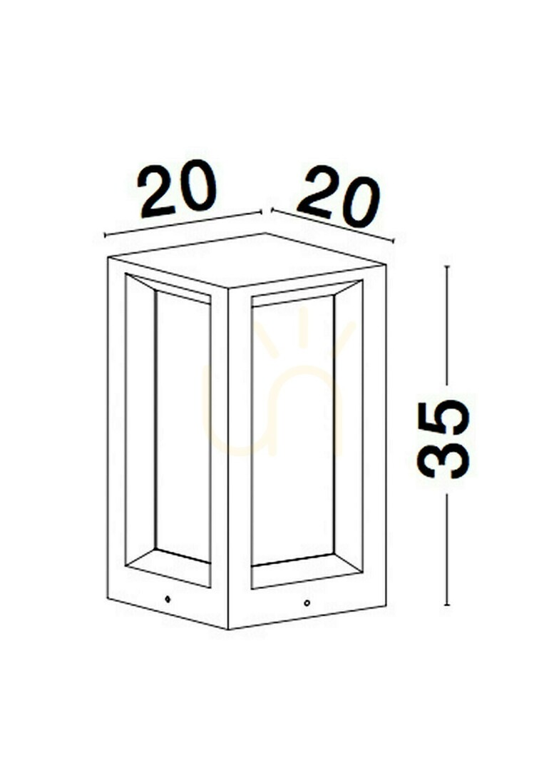 Preview APATZINGAN Luces Exclusivas Lighting Post LE71583 APATZINGAN Luces Exclusivas Lighting Post LE71583