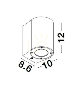 BUENAVISTA Luces Exclusivas outdoor wall lamp LE71611 2 BUENAVISTA Luces Exclusivas outdoor wall lamp LE71611 small 2