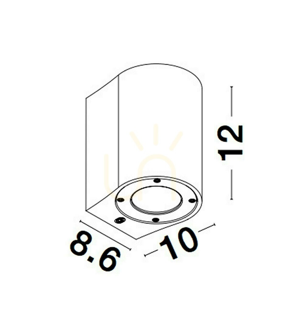 Preview BUENAVISTA Luces Exclusivas outdoor wall lamp LE71611 BUENAVISTA Luces Exclusivas outdoor wall lamp LE71611